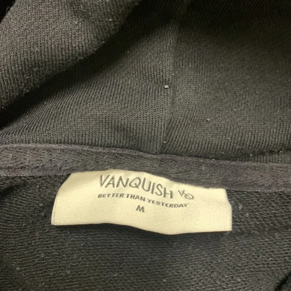 Vanquish Fitness Better than Yesterday Black Men's Logo Hoodie